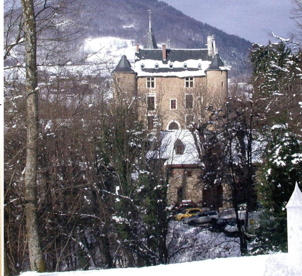 Le Belvedere De La Grand Croix Dans Le Chateau D'Uriage 생 마르탱 듀리아쥬 외부 사진